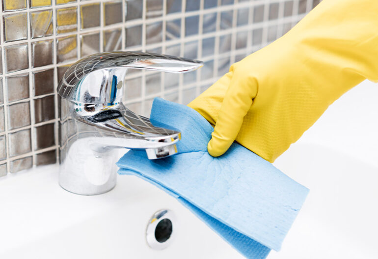 Whats the proper way to clean and maintain stainless steel sinks